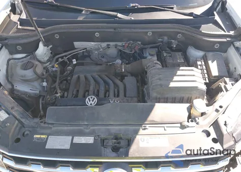 2018 Volkswagen Atlas 3.6L V6 Launch Edition из США, поврежденный, VIN 1V2BR2CA9JC508304